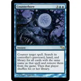 MtG Shadowmoor Rare Counterbore #33