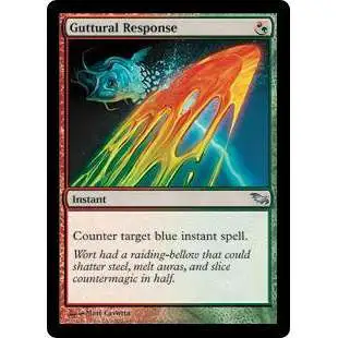 MtG Shadowmoor Uncommon Guttural Response #208