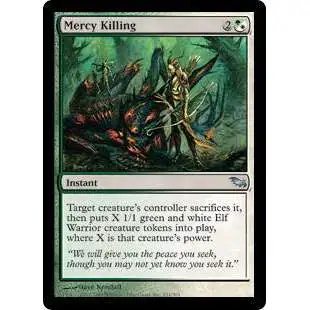 MtG Shadowmoor Uncommon Foil Mercy Killing #231