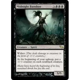 MtG Shadowmoor Rare Midnight Banshee #72