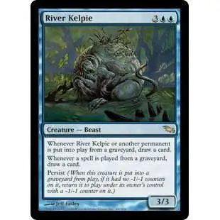 MtG Shadowmoor Rare River Kelpie #49