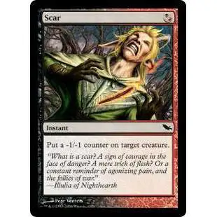 MtG Shadowmoor Common Scar #194