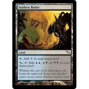 MtG Shadowmoor Rare Sunken Ruins #280