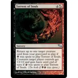 MtG Shadowmoor Uncommon Torrent of Souls #199