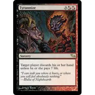 MtG Shadowmoor Rare Tyrannize #201