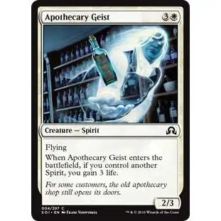 MtG Trading Card Game Shadows Over Innistrad Common Apothecary Geist #4