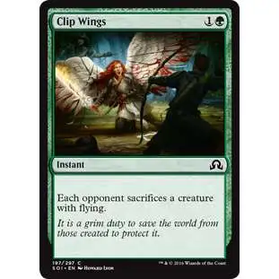 MtG Trading Card Game Shadows Over Innistrad Common Foil Clip Wings #197
