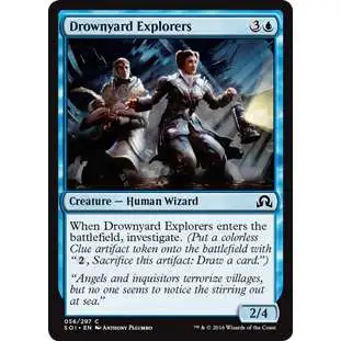 MtG Trading Card Game Shadows Over Innistrad Common Foil Drownyard Explorers #56