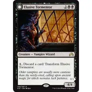 MtG Trading Card Game Shadows Over Innistrad Rare Elusive Tormentor / Insidious Mist #108