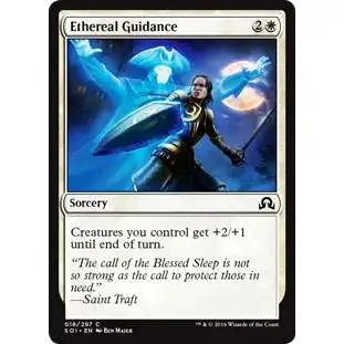 MtG Trading Card Game Shadows Over Innistrad Common Ethereal Guidance #18