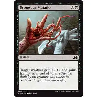 MtG Trading Card Game Shadows Over Innistrad Common Foil Grotesque Mutation #115