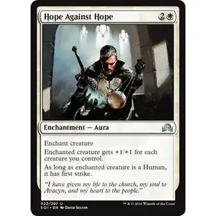 MtG Trading Card Game Shadows Over Innistrad Uncommon Hope Against Hope #22