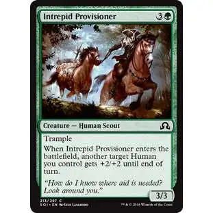 MtG Trading Card Game Shadows Over Innistrad Common Intrepid Provisioner #213
