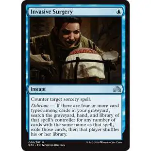 MtG Trading Card Game Shadows Over Innistrad Uncommon Foil Invasive Surgery #68