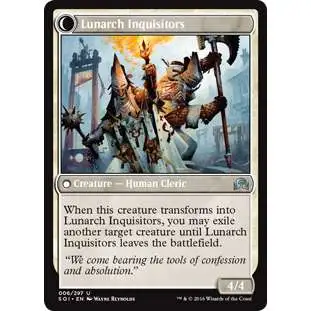 MtG Trading Card Game Shadows Over Innistrad Uncommon Lunarch Inquisitors #6