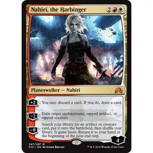 MtG Trading Card Game Shadows Over Innistrad Mythic Rare Nahiri, the Harbinger #247