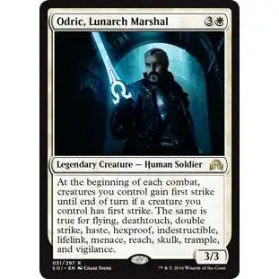 MtG Trading Card Game Shadows Over Innistrad Rare Odric, Lunarch Marshal #31