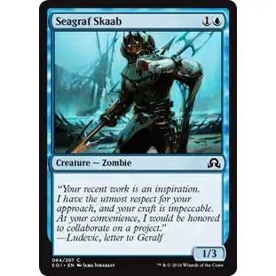 MtG Trading Card Game Shadows Over Innistrad Common Seagraf Skaab #84