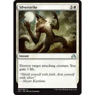 MtG Trading Card Game Shadows Over Innistrad Uncommon Silverstrike #37
