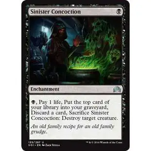MtG Trading Card Game Shadows Over Innistrad Uncommon Foil Sinister Concoction #135