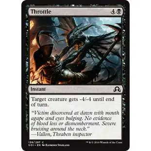 MtG Trading Card Game Shadows Over Innistrad Common Throttle #138