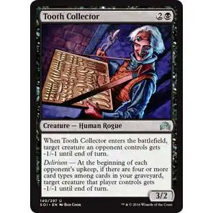 MtG Trading Card Game Shadows Over Innistrad Uncommon Foil Tooth Collector #140