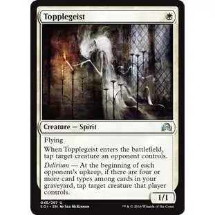 MtG Trading Card Game Shadows Over Innistrad Uncommon Topplegeist #45