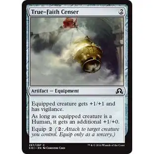 MtG Trading Card Game Shadows Over Innistrad Common True-Faith Censer #267