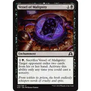 MtG Trading Card Game Shadows Over Innistrad Common Foil Vessel of Malignity #144