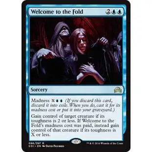MtG Trading Card Game Shadows Over Innistrad Rare Welcome to the Fold #96