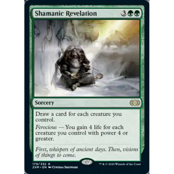 MtG Double Masters Rare Shamanic Revelation #179