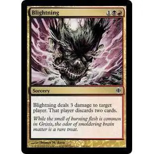 MtG Shards of Alara Common Blightning #156