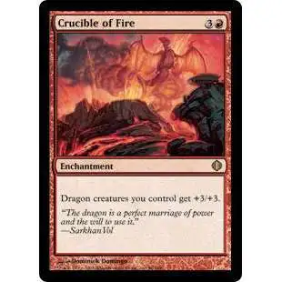 MtG Shards of Alara Rare Foil Crucible of Fire #96