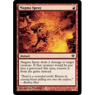 MtG Shards of Alara Common Magma Spray #108