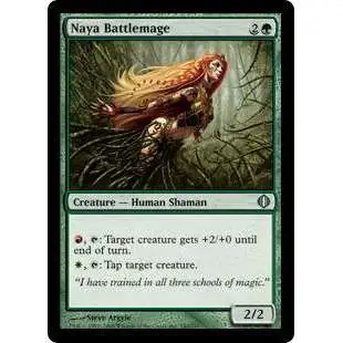 MtG Shards of Alara Uncommon Naya Battlemage #142