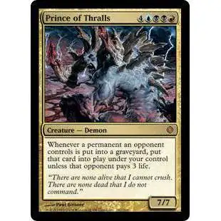 MtG Shards of Alara Mythic Rare Prince of Thralls #182