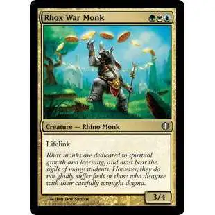 MtG Shards of Alara Uncommon Rhox War Monk #188