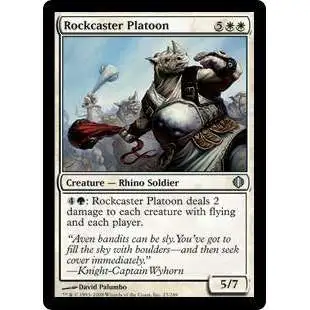 MtG Shards of Alara Uncommon Rockcaster Platoon #23