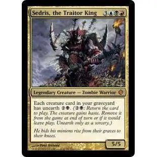 MtG Shards of Alara Mythic Rare Sedris, the Traitor King #193