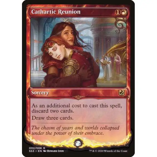 MtG Signature Spellbook Chandra Rare Cathartic Reunion #2