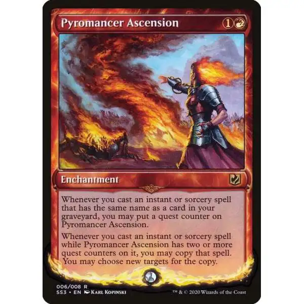 MtG Signature Spellbook Chandra Rare Pyromancer Ascension #6