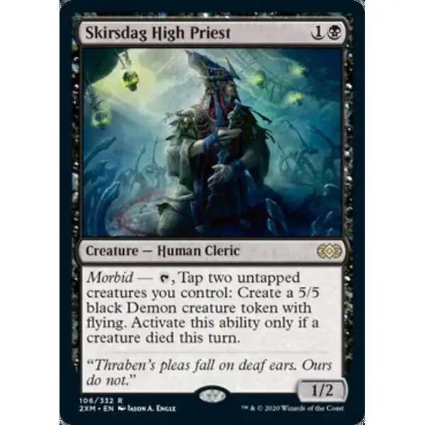 MtG Double Masters Rare Skirsdag High Priest #106