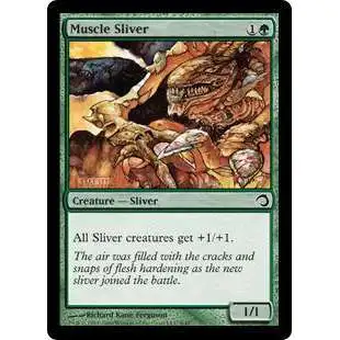 MtG Trading Card Game Premium Deck Series: Slivers Common Muscle Sliver #9