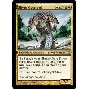 MtG Trading Card Game Premium Deck Series: Slivers Mythic Rare Sliver Overlord #24 [Lightly Played]