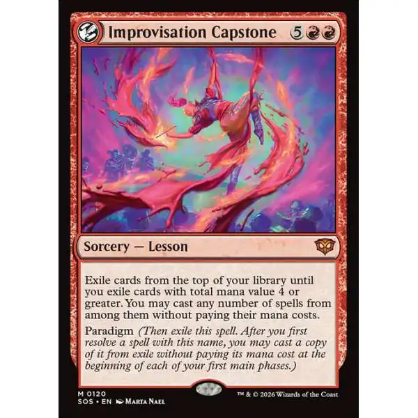 MtG Secrets of Strixhaven Mythic Rare Improvisation Capstone #120