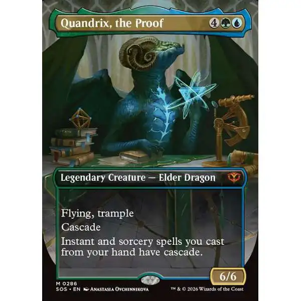 quandrix mtg cards Magic: The Gathering Secrets of Strixhaven Commander Deck you may have the base power and toughness of other creatures you control become equal to Tanazir Quandrixs power and toughness until end of turn Quandrix, la preuve MTG -