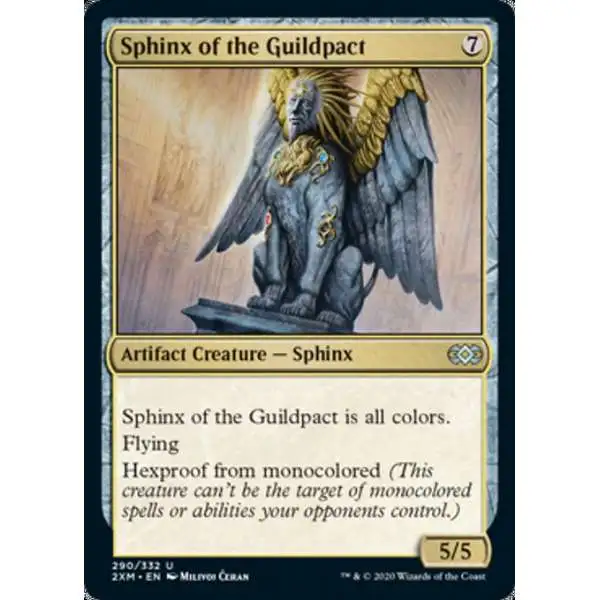 MtG Double Masters Uncommon Sphinx of the Guildpact #290