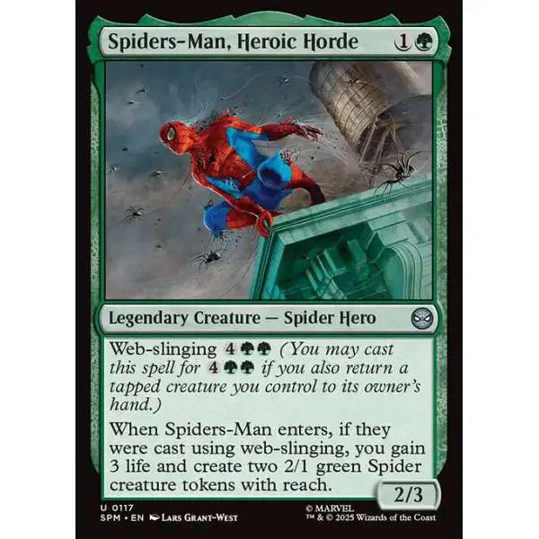 1 of 1 spider man card mtg Miles Morales [Marvel's Spider-Man] Whenever this creature deals combat damage to a player Spectacular Spider-Man (Borderless) - Media
