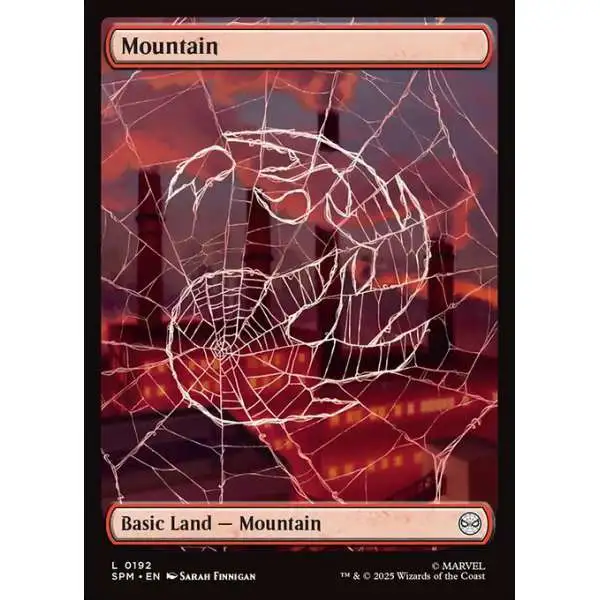 Magic The Gathering Marvel Spider-Man Single Card Common Mountain