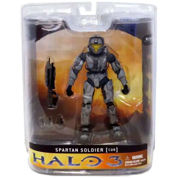 McFarlane Toys Halo 3 Spartan Soldier CQB Exclusive Action Figure [Steel]